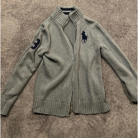 Grey Polo sweater - Picture 1 of 2